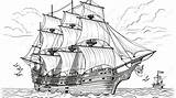 Coloring Velieri Navire Caravela Bateaux Barco Navios Voilier Barche  sketch template