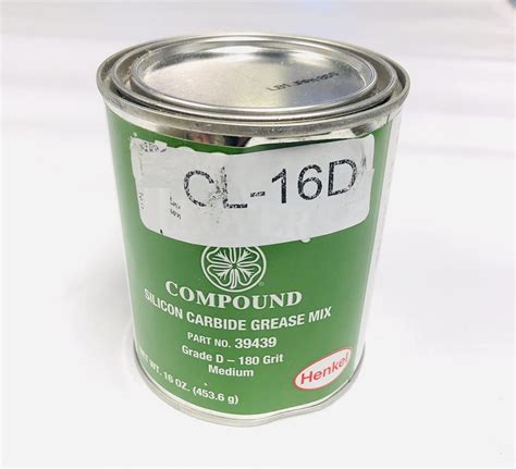 Clover Compound 180 Grit Lapping and Grinding Compound. 1LB Can (180 ...