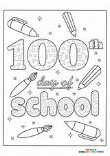 Color 100th Day Of School  Coloring Pages For Kids sketch template