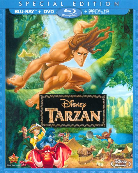 Tarzan [2 Discs] [Includes Digital Copy] [Blu-ray/DVD], 45% OFF