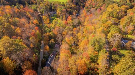 Road out of Grafton Vermont in the fall colors Photograph by Jeff Folger - Fine Art America