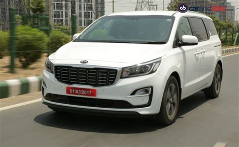 Kia Carnival MPV First Drive Review - CarandBike