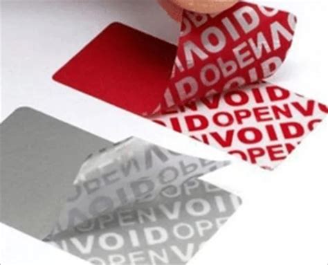 Paper Warranty Void Sticker, Size: 10x10mm at Rs 0.35/square inch in ...