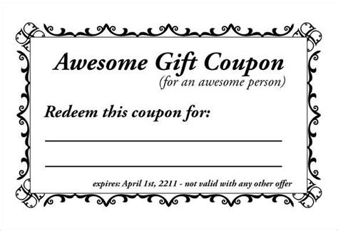 28+ Homemade Coupon Templates – Free Sample, Example, Format Download | Free & Premium Templates ...