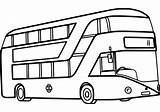 Nice Double Decker Bus Coloring Page  Download Print Or Color Online sketch template