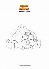 Coloriage Amphibia Archie  Supercoloredcom sketch template