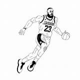 Los Angeles Lakers Coloring Pages  Coloring Home sketch template