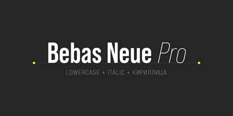 Bebas Neue Font | dafont.com