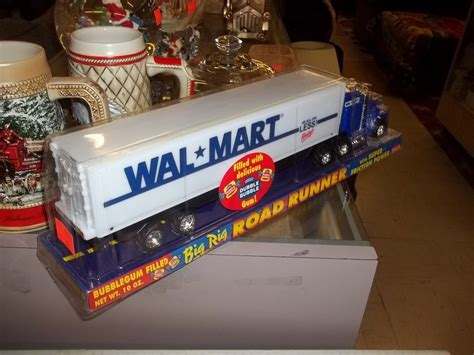 Wal-mart collectible toy semi truck with Double Bubble filled trailer in original packaging 9783 ...