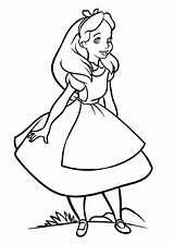 Alice In Wonderland Coloring Pages 10 Printable Sheets Simple To Draw  sketch template