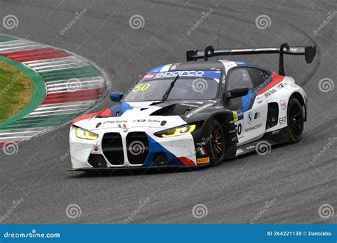 Mugello Circuit, Italy - October 21, 2022: BMW M4 GT3 Driven by Glock - Klingmann of Team BMW ...