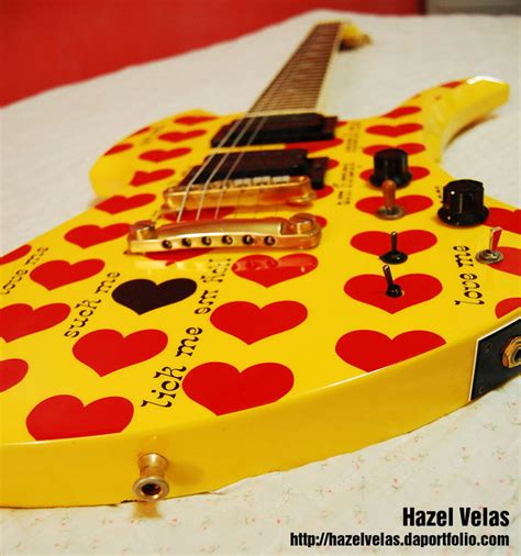 Fernandes hide Guitar by hazel-velas on DeviantArt