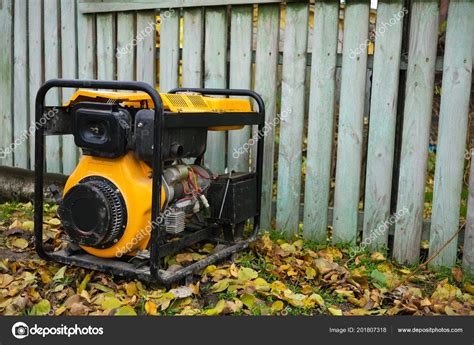 Diesel Generator Emergency Electric Power — Stock Photo © cherokee4 ...