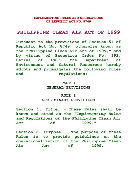 R.A. 8479 - Implementing Rules AND Regulations - IMPLEMENTING RULES AND ...