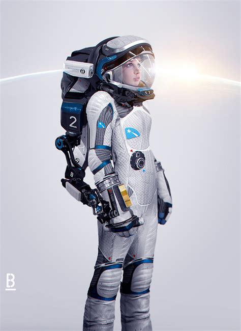 39 Concept Art and Illustrations of Astronauts | Concept Art World