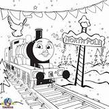 FREE Christmas Coloring Pages For Kids Printable Thomas Snow Pictures  sketch template