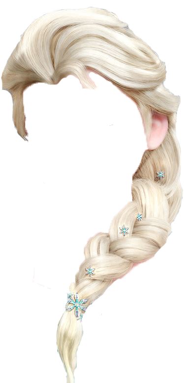 Elsa's Hair - TRANSPARENT by DrJohnHamiishWatson on DeviantArt