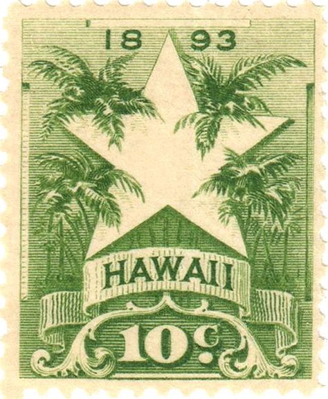 Hawaii stamp4 Rare Stamps, Old Stamps, Postage Stamp Art, Vintage ...