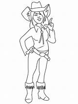 Cowgirl Coloring Pages Free Printable sketch template