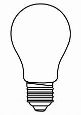 Light bulb  Coloring Page sketch template