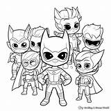PJ Masks Coloring Pages  Free & Printable sketch template