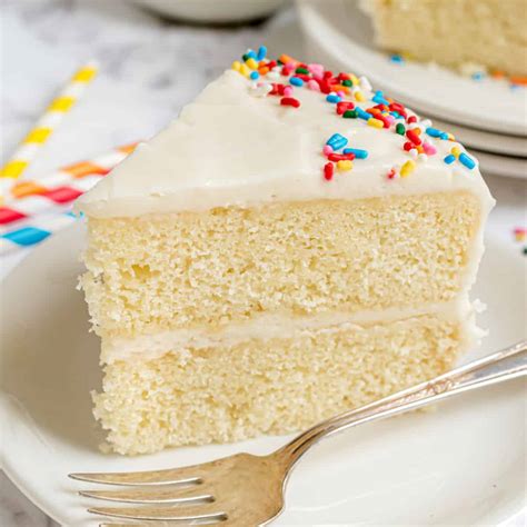 Vanilla Cake Recipe - Shugary Sweets