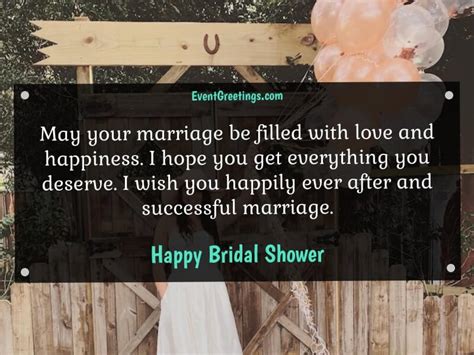 50 Sweet Bridal Shower Wishes And Messages – Events Greetings