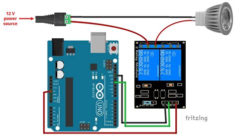Control 12V Lamp via SMS with Arduino | Random Nerd Tutorials