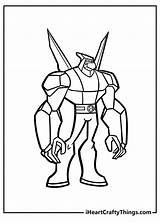 Unleash Your Inner Hero With Ben 10 Coloring Pages sketch template