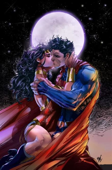 Wonder Woman And Superman Romance