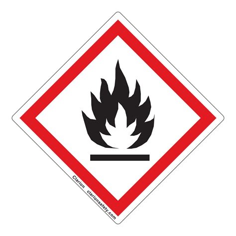 Flame Label (GHS6239-) | Chemical hazard symbols, Hazard symbol ...