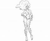 Poison Ivy Batman Coloring Pages sketch template