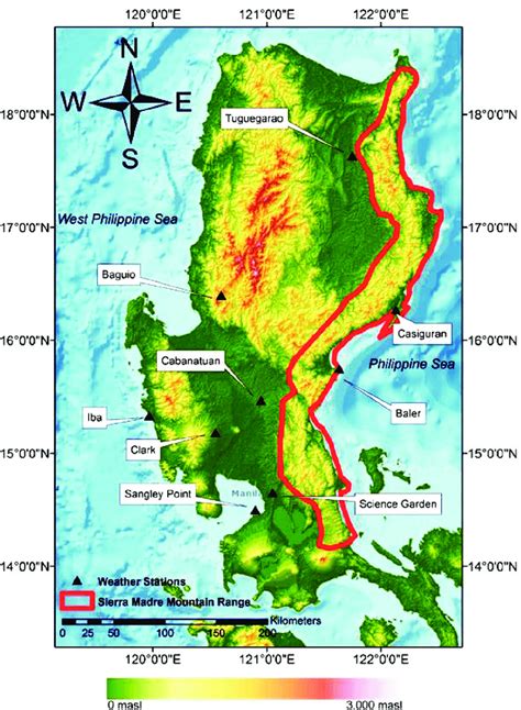 Sierra Madre Philippines Map - Carina Vivienne