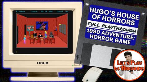 Hugo's House of Horrors | 1990 DOS Game | Full Playthrough - YouTube