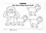 Three Billy Goats Gruff Coloring Pages sketch template