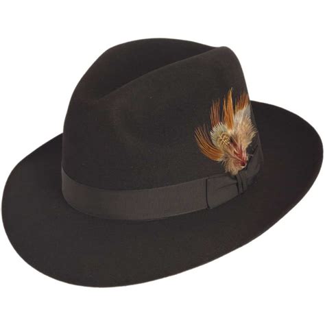 Stetson Sutley Fur Felt Fedora Hat – World Hats