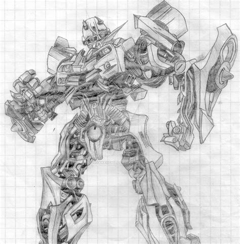 Transformers Bumblebee sketch by Drakkenchild on DeviantArt