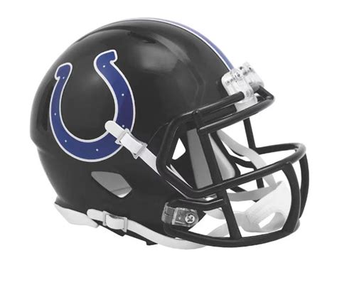 Indianapolis Colts Riddell Indiana Nights Black 2023 Alternate Speed M ...