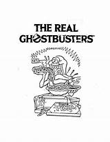 Ghostbusters Coloring Pages For Kids sketch template