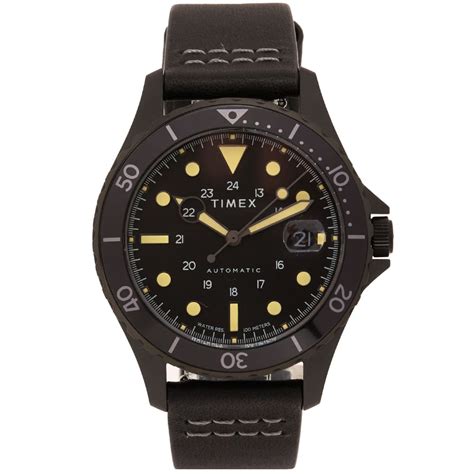 Timex Navi XL Automatic Watch Black | END. (CN)