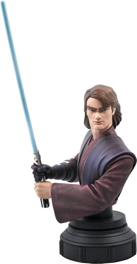 Buy DST Star Wars The Clone Wars: Anakin Skywalker 1:7 Scale Bust ...