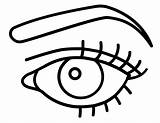 Eye Coloring Pages  Free Printable For Kids sketch template