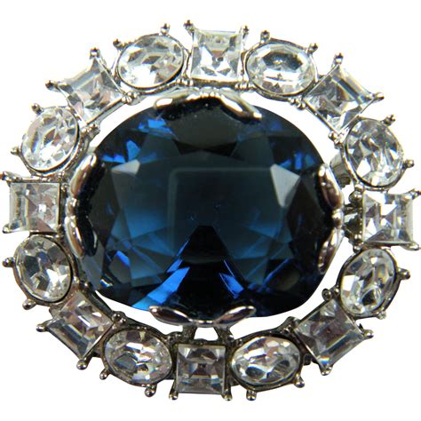 Hope Diamond Replica Brooch Book Piece SOLD on Ruby Lane