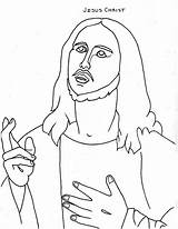 Free Printable Jesus Coloring Pages For Kids sketch template