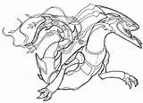 Mega Pokemon Rayquaza Coloring Pages Sketch Page sketch template