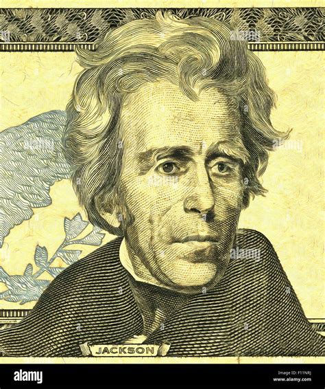 Portrait Andrew Jackson (1767-1845),US political and military leader,7th president of the United ...