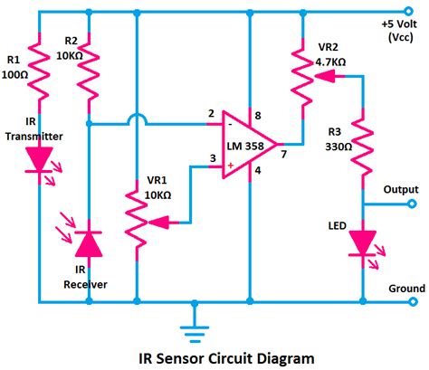 Passive Infrared Sensor Circuit Diagram