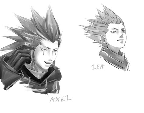 +Axel and Lea+ by Chinchikurin on DeviantArt