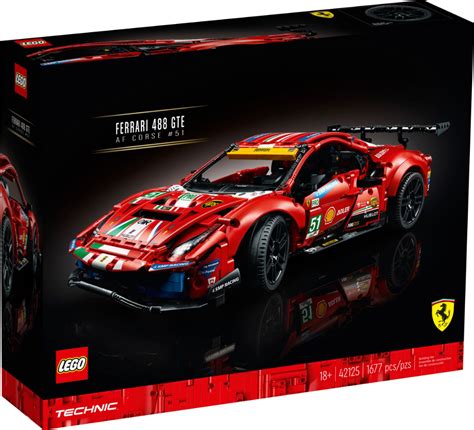 Questions and Answers: LEGO Technic Ferrari 488 GTE AF Corse 51 42125 6332760 - Best Buy