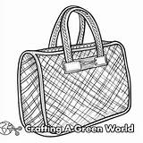 Purse Coloring Pages  Free & Printable sketch template